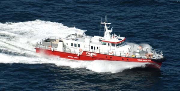 Serviceskib til offshore vindmøller for Dong Energy