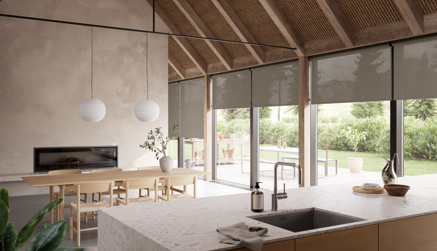 Fischer Roller Blind Classic Kitchen Lowres1