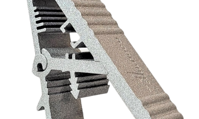 3D-printet profil i aluminium
