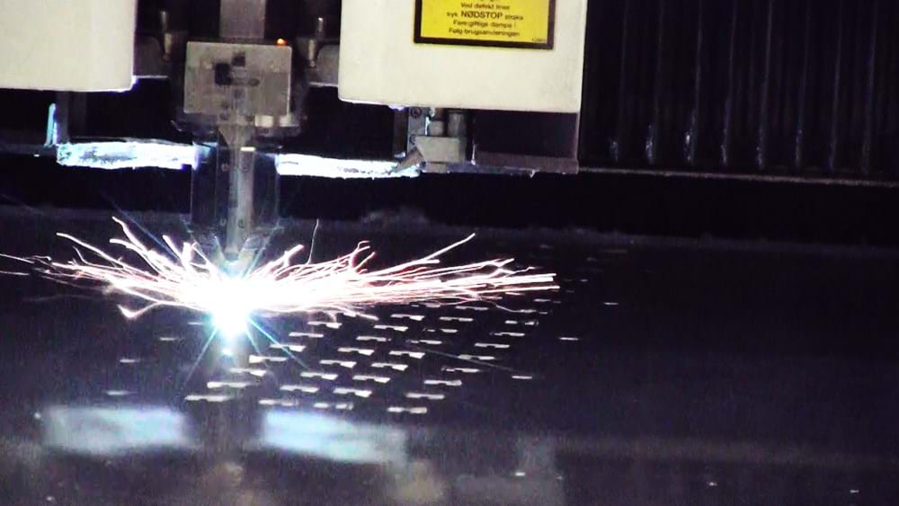 Laserskæring i aluminium