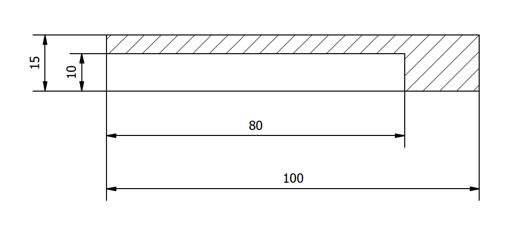 Sammenligning af tværsnit for CW004A (kobber) og 6101B (aluminium).